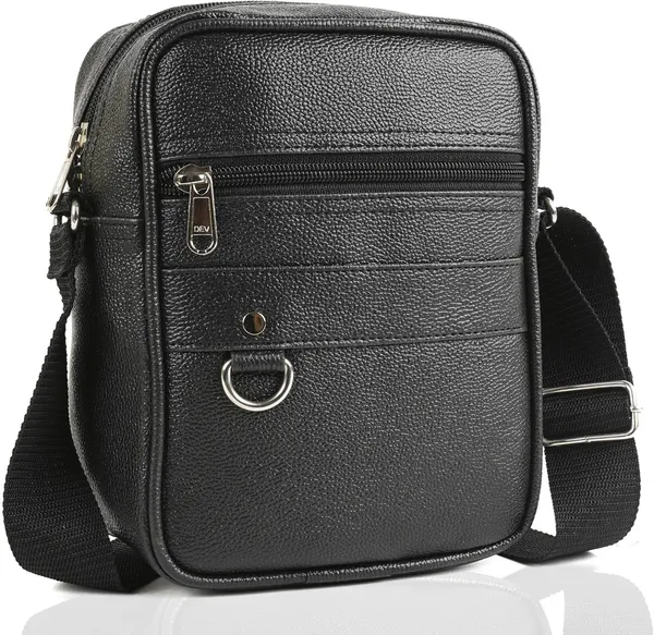 ZipCraze_Black_Sling_Bag_Casual_Travel_Office_Shoulder_Crossbody_Side_Slingbag_For_Unisex