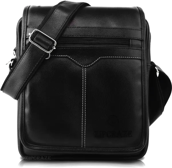 Black_Synthetic_Leather_Solid_Sling_Bag_For_Men