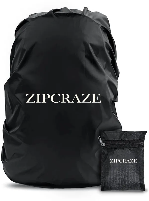 Black_Polyester_Elastic_Buckle_Bag_Cover_For_Unisex