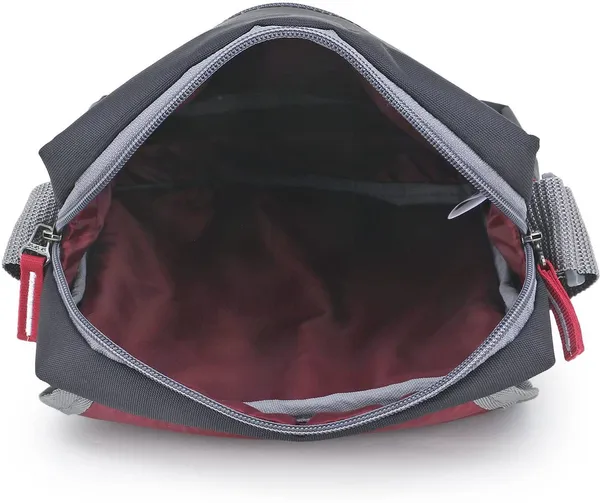 Black_And_Grey_Polyester_Solid_Zipper_Sling_Bag_For_Men