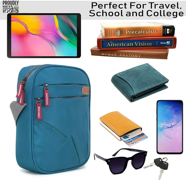 Blue_Polyester_Self_Design_Zipper_Sling_Bag_For_Men