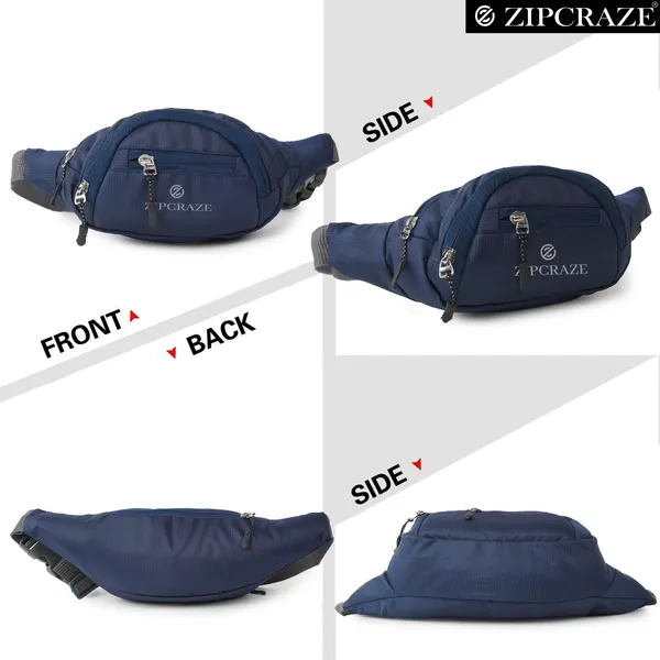 Blue_Polyester_Solid_Zip_Waist_Bag_For_Men_&_Women