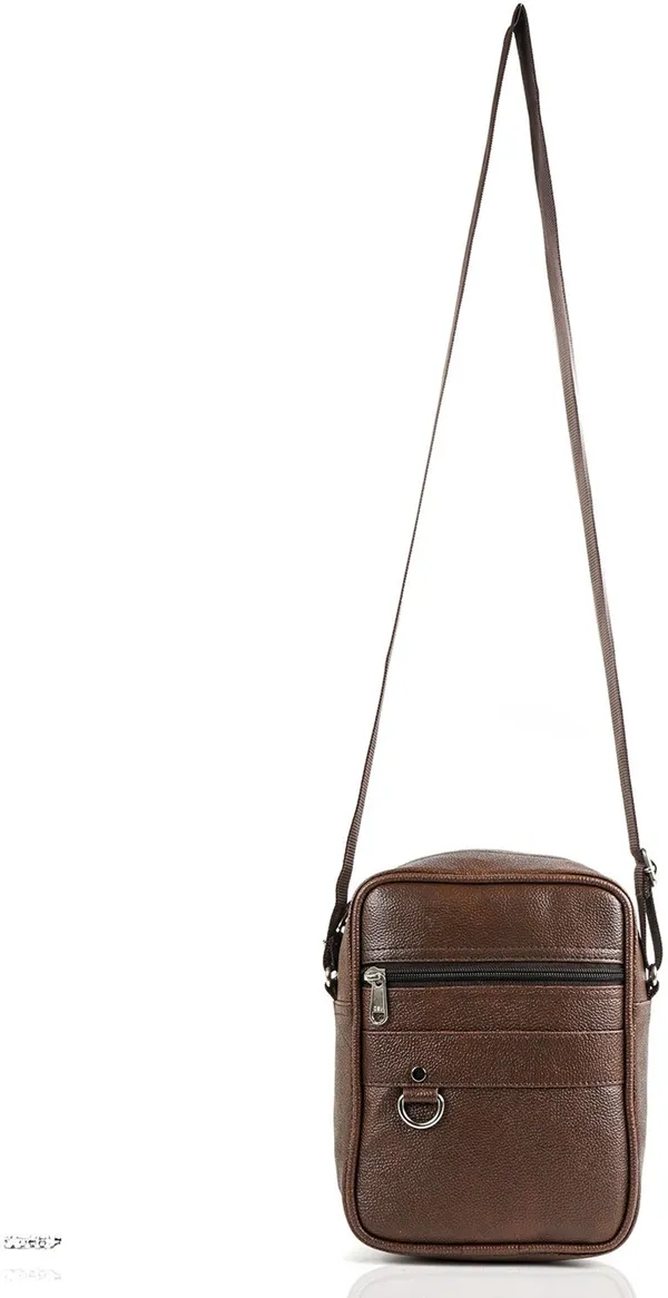 ZipCraze_Brown_Sling_Bag_Casual_Travel_Office_Shoulder_Crossbody_Side_Slingbag_For_Unisex