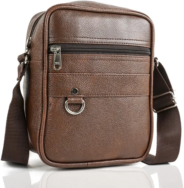 ZipCraze_Brown_Sling_Bag_Casual_Travel_Office_Shoulder_Crossbody_Side_Slingbag_For_Unisex
