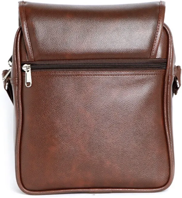 Brown_Genuine_Leather_Solid_Magnetic_Button_Sling_Bag_For_Men