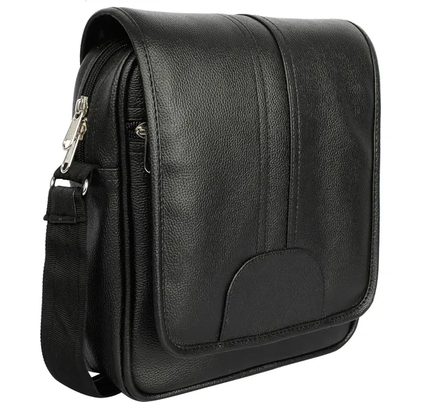 Black_Synthetic_Leather_Solid_Sling_Bag_For_Men_And_Women