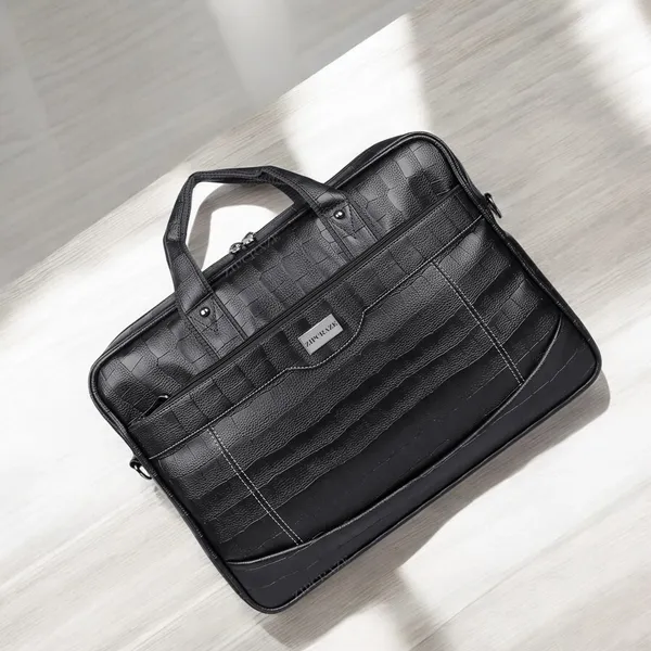 ZipCraze_Men_&_Women_Black_Messenger_Bag