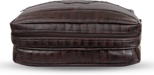 Brown_Synthetic_Leather_Solid_Zipper_Messenger_Bag_For_Unisex
