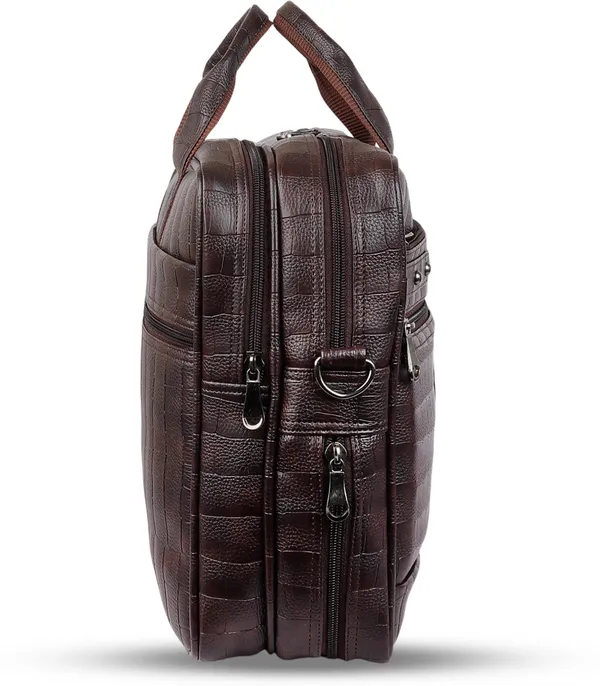 Brown_Synthetic_Leather_Solid_Zipper_Messenger_Bag_For_Unisex