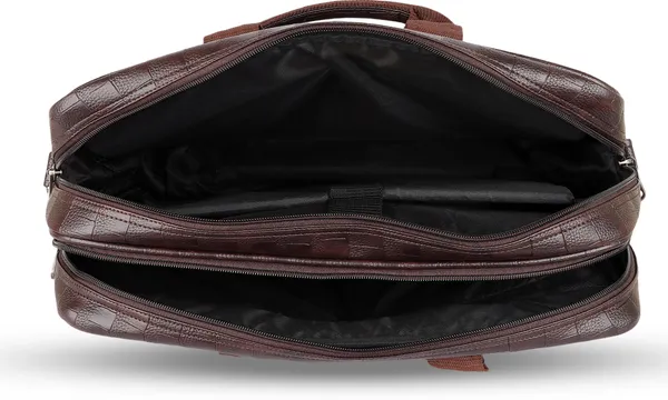 Brown_Synthetic_Leather_Solid_Zipper_Messenger_Bag_For_Unisex