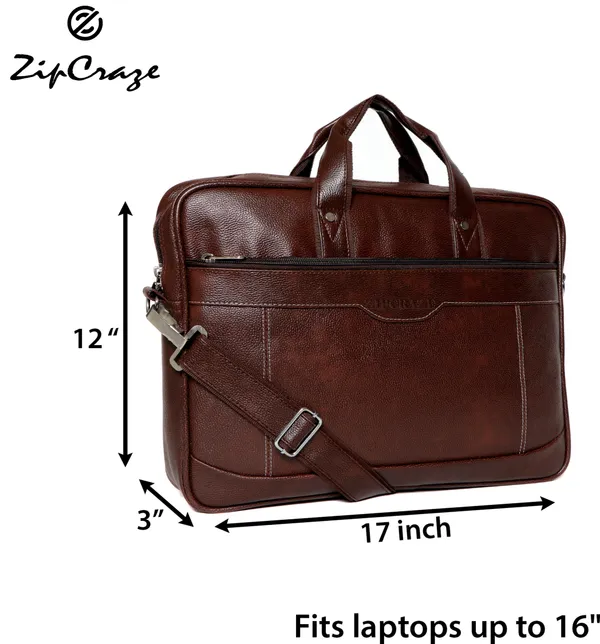 ZipCraze_Men_Brown_Messenger_Bag
