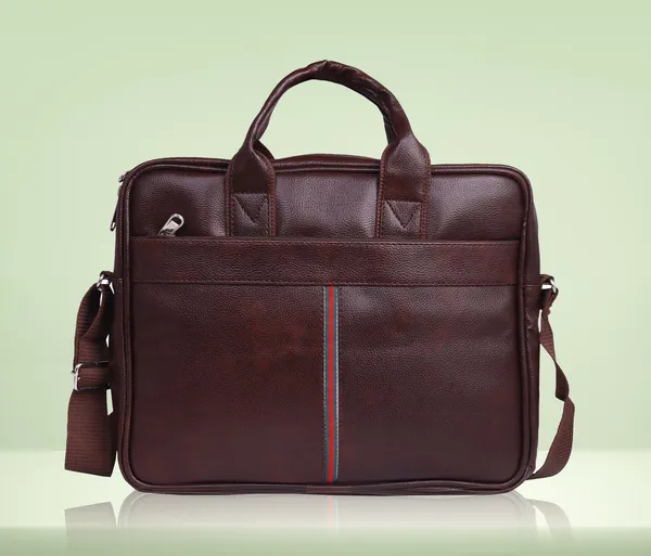 Brown_Synthetic_Leather_Solid_Zipper_Messenger_Bag_For_Men