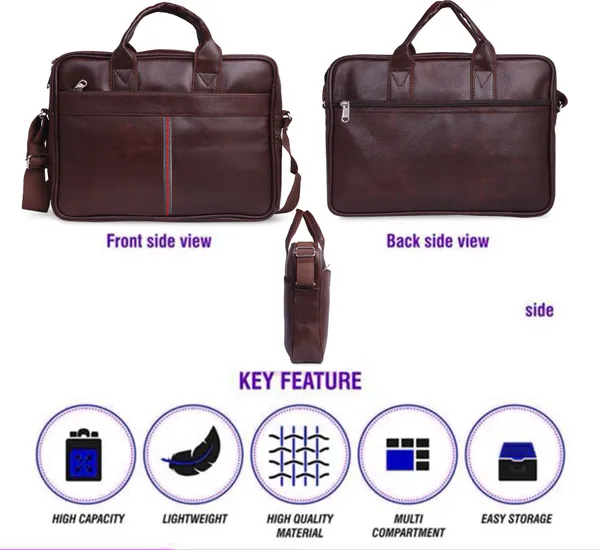 Brown_Synthetic_Leather_Solid_Zipper_Messenger_Bag_For_Men