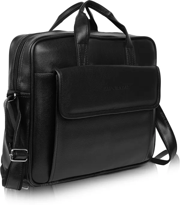 ZipCraze_Men_Black_Messenger_Bag
