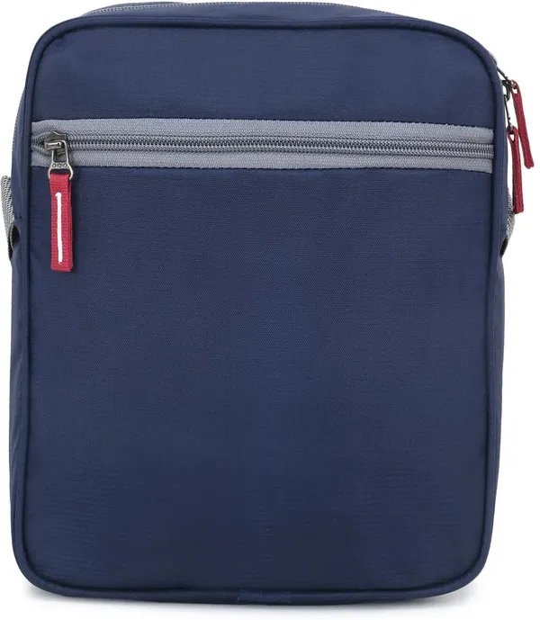 Blue_&_Grey_Polyester_Solid_Zipper_Sling_Bag_For_Men