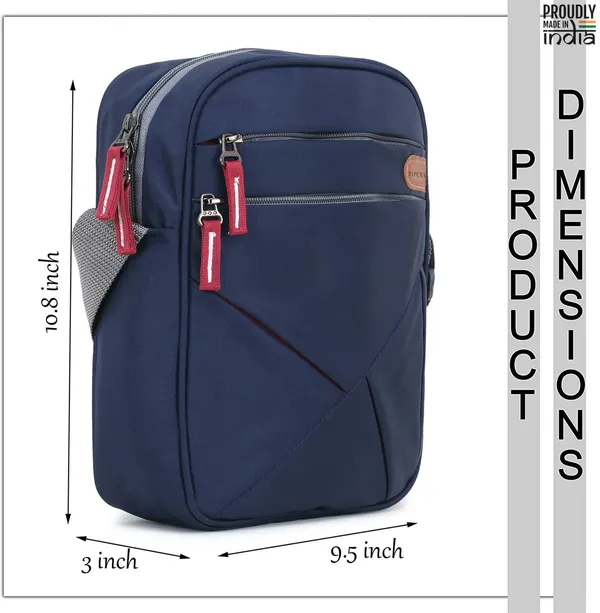 Blue_&_Grey_Polyester_Solid_Zipper_Sling_Bag_For_Men