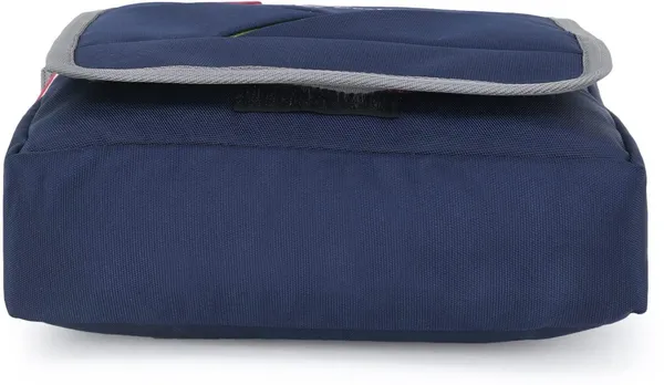 Blue_And_Red_Polyester_Solid_Zipper_Sling_Bag_For_Men_And_Women