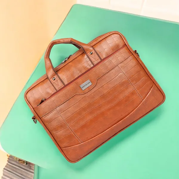 ZipCraze_Men_&_Women_Tan_Messenger_Bag