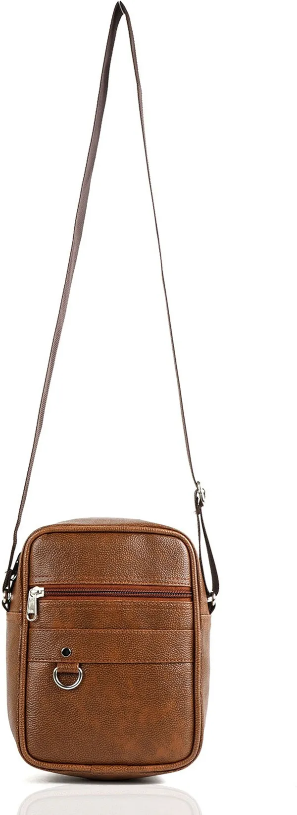ZipCraze_Tan_Sling_Bag_Casual_Travel_Office_Shoulder_Crossbody_Side_Slingbag_For_Unisex