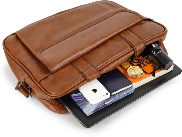 ZipCraze_Men_Tan_Messenger_Bag
