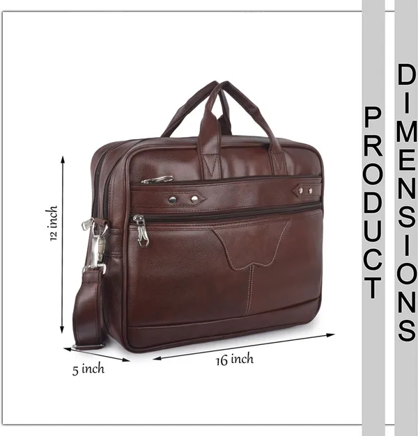 Brown_Synthetic_Leather_Solid_Zipper_Messenger_Bag_For_Unisex