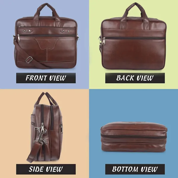 Brown_Synthetic_Leather_Solid_Zipper_Messenger_Bag_For_Unisex