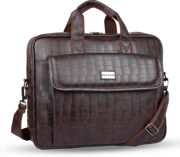 ZipCraze_Men_&_Women_Brown_Messenger_Bag