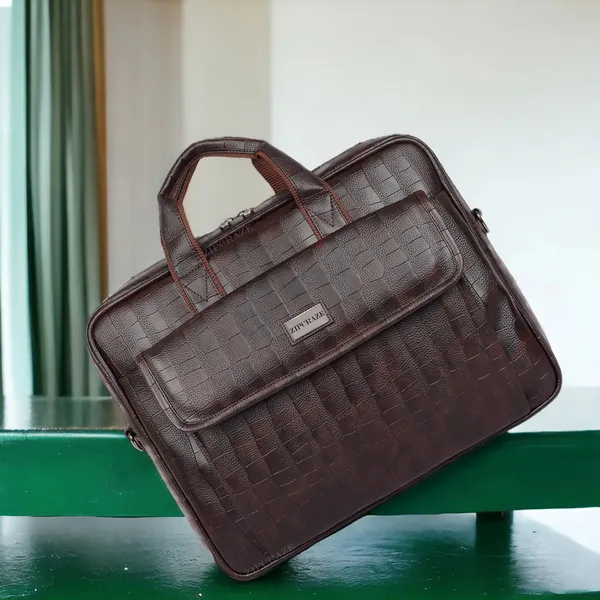 ZipCraze_Men_&_Women_Brown_Messenger_Bag