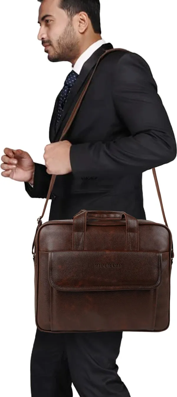 ZipCraze_Men_Brown_Messenger_Bag