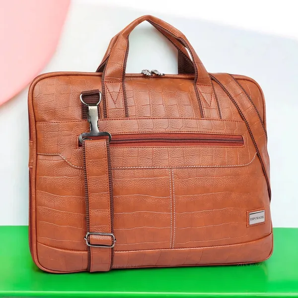 ZipCraze_Men_&_Women_Tan_Messenger_Bag