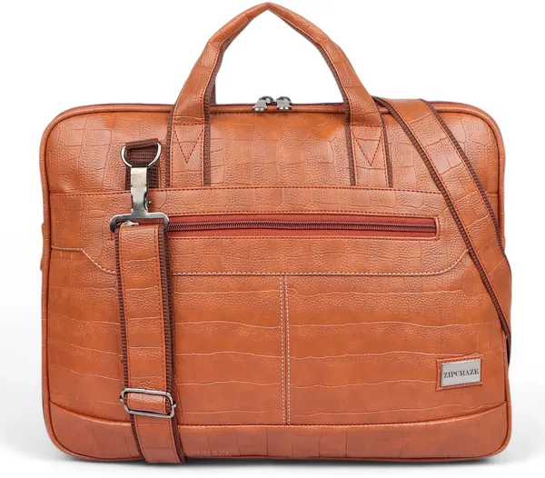 ZipCraze_Men_&_Women_Tan_Messenger_Bag