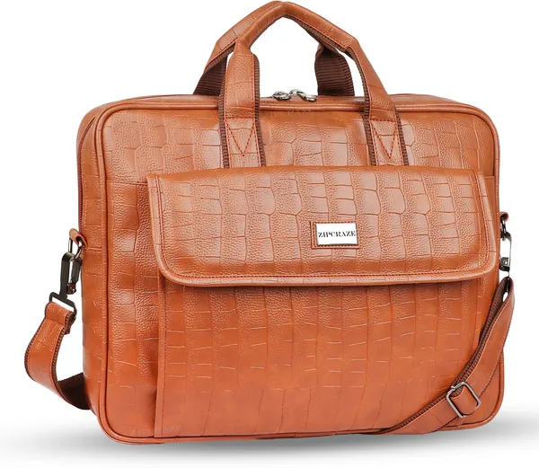 ZipCraze_Men_&_Women_Tan_Messenger_Bag