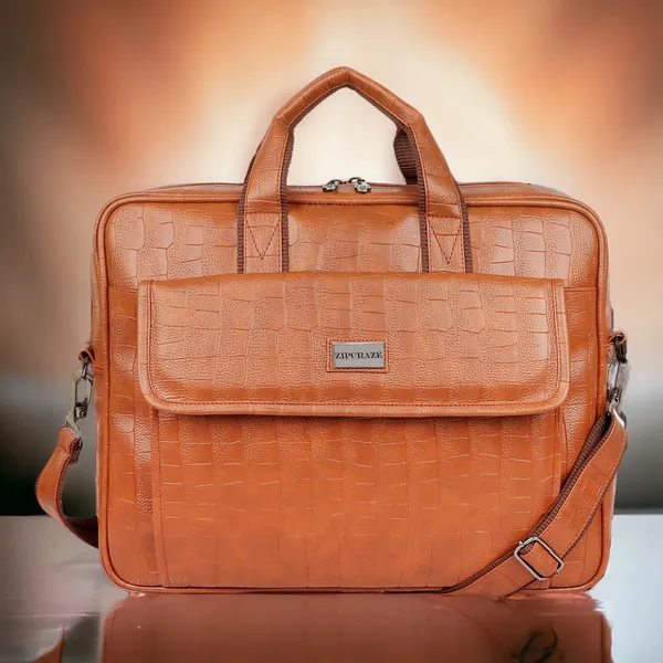 ZipCraze_Men_&_Women_Tan_Messenger_Bag