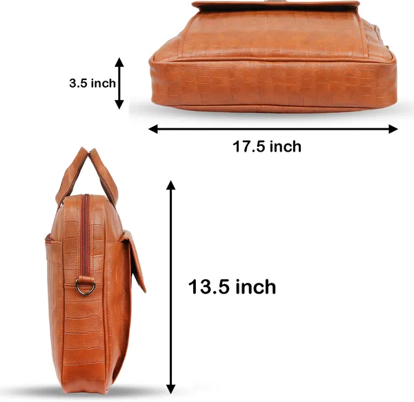 ZipCraze_Men_&_Women_Tan_Messenger_Bag