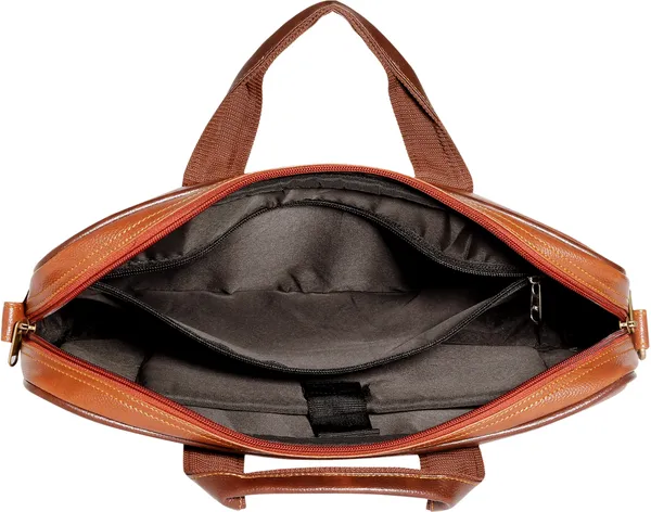 Tan_Synthetic_Leather_Crossbody_Messenger_Bag_For_Men