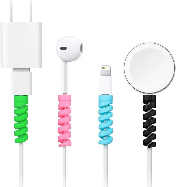 Multicolor_Dsns_12_Piece_Silicone_Cable_Protectors_Charger_And_Wire_Saver_Charging_Cords_Spiral_Cable_Protector