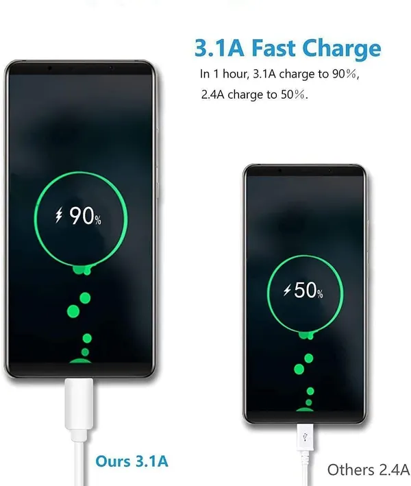 White_44_W_Supervooc_4_A_Wall_Charger_For_Mobile_With_Detachable_Cable
