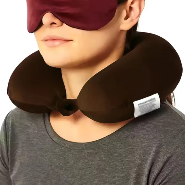 Brown_Comfort_Travel_Neck_Pillow_With_Eye_Shade_Memory_Foam_Soft_And_Comfortable_Neck_Pillow