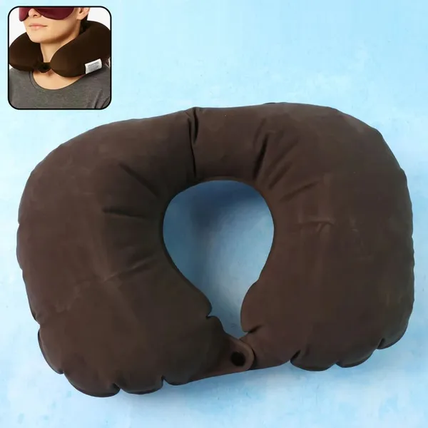 Brown_Comfort_Travel_Neck_Pillow_With_Eye_Shade_Memory_Foam_Soft_And_Comfortable_Neck_Pillow
