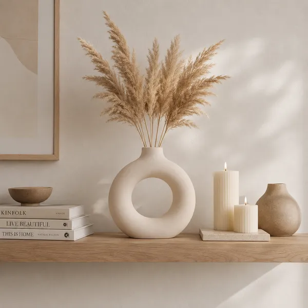 Modern_Donut_Ceramic_Flower_Vase