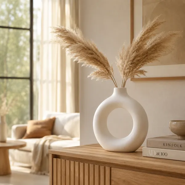 Modern_Donut_Ceramic_Flower_Vase