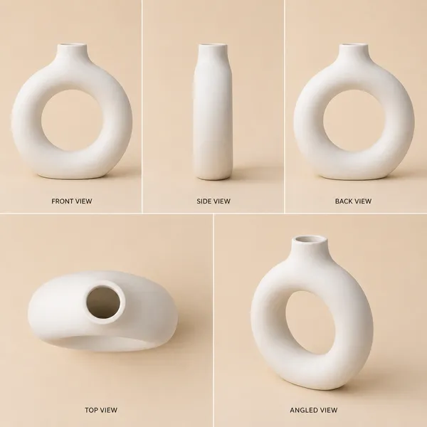 Modern_Donut_Ceramic_Flower_Vase
