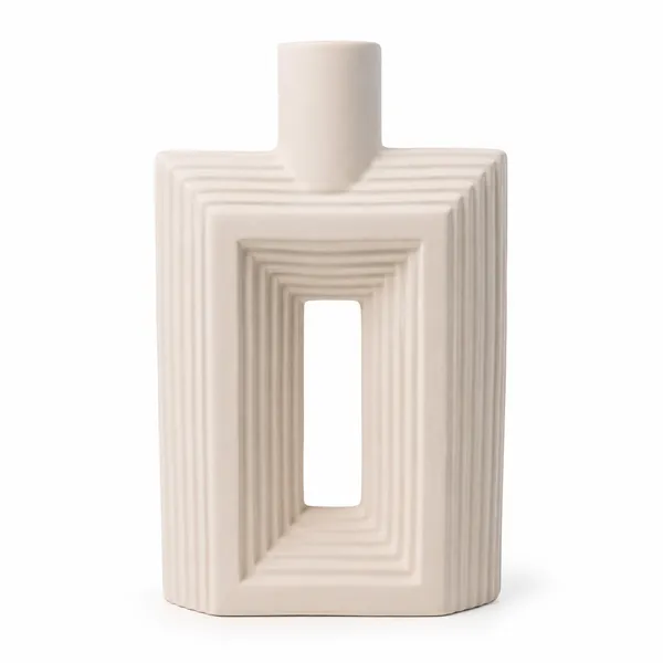 Ribbed_Hollow_Ceramic_Flower_Vase