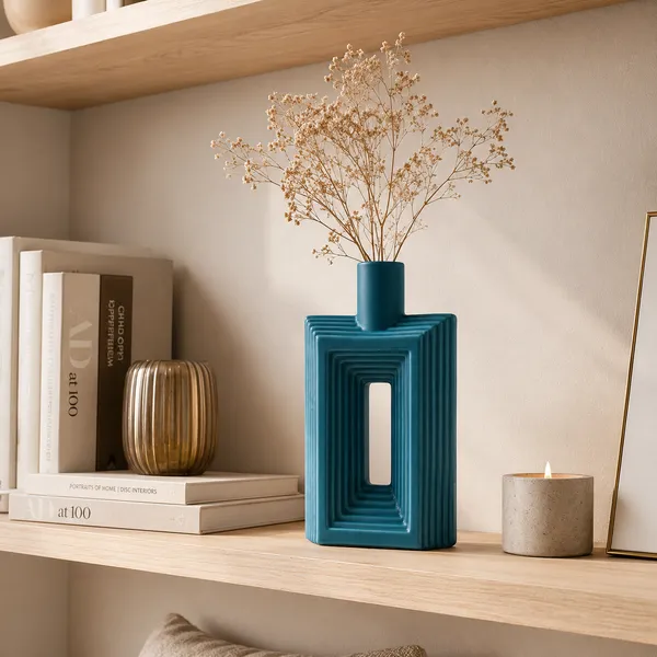 Ribbed_Hollow_Ceramic_Flower_Vase