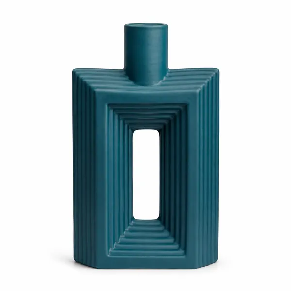 Ribbed_Hollow_Ceramic_Flower_Vase