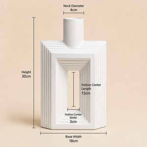 Ribbed_Hollow_Ceramic_Flower_Vase