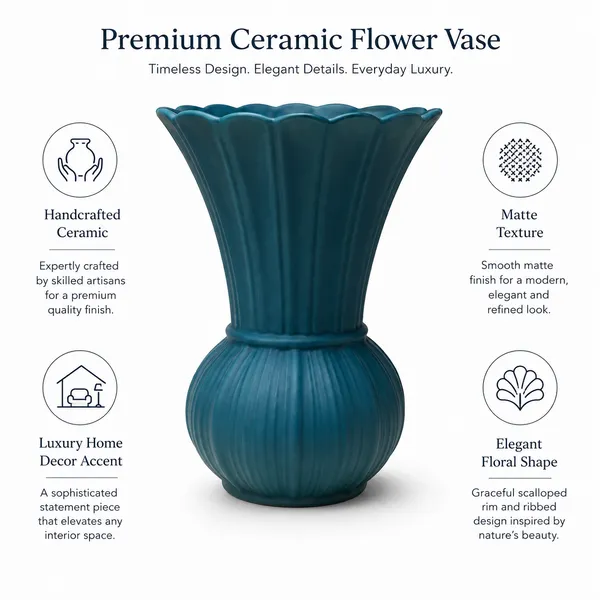 Scalloped_Ribbed_Ceramic_Flower_Vase