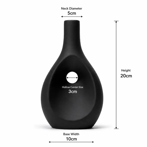 Modern_Teardrop_Hollow_Ceramic_Flower_Vase