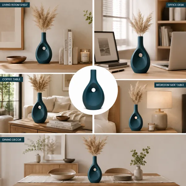 Modern_Teardrop_Hollow_Ceramic_Flower_Vase