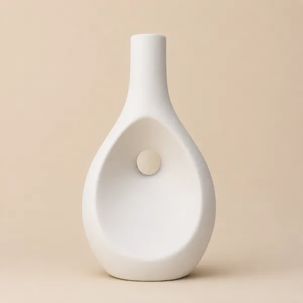 Modern_Teardrop_Hollow_Ceramic_Flower_Vase